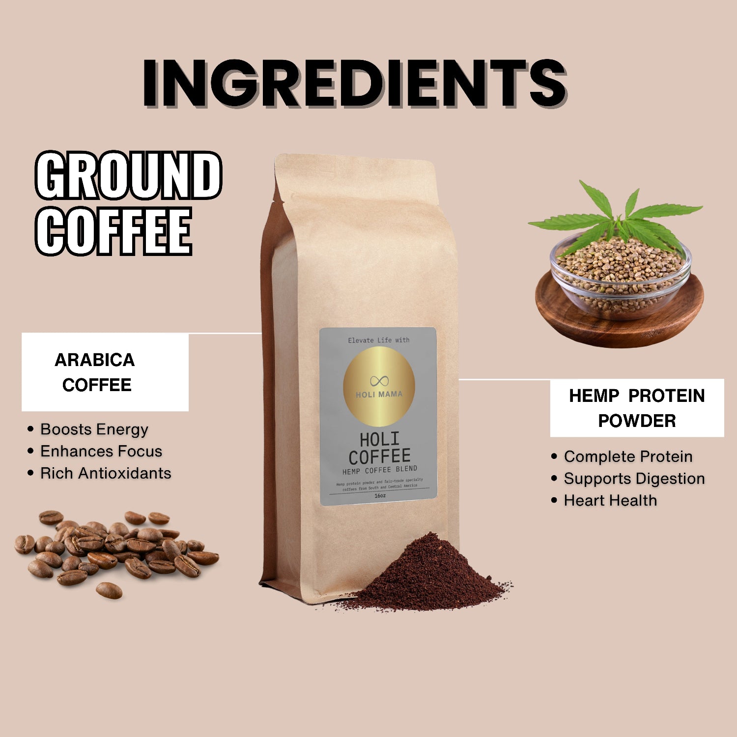 Holi Coffee Hemp Blend